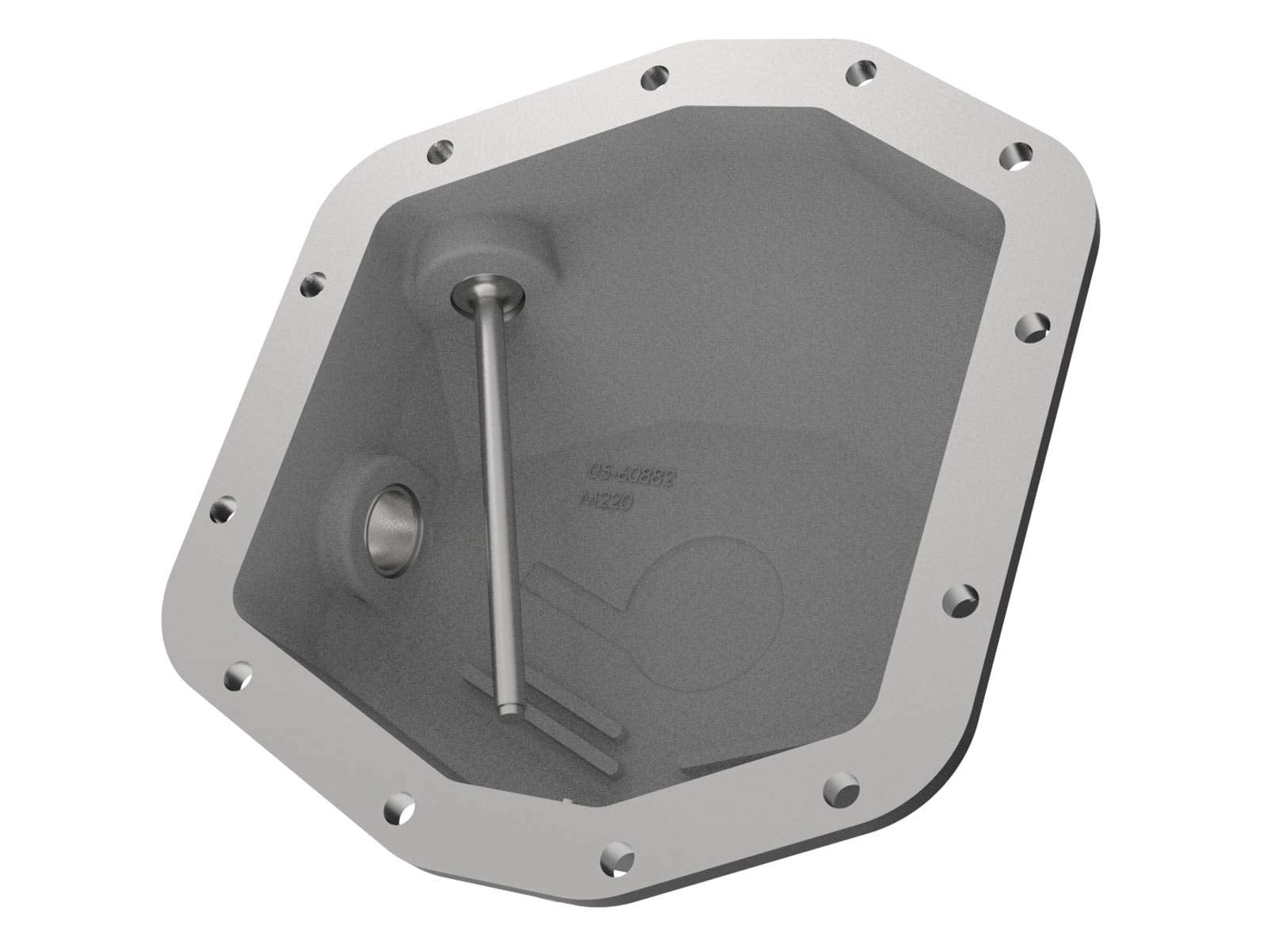 Pro Series aFe Power 46-71001B Rear Differential Cover Black w/Machined Fins & Gear Oil (Dana M220)