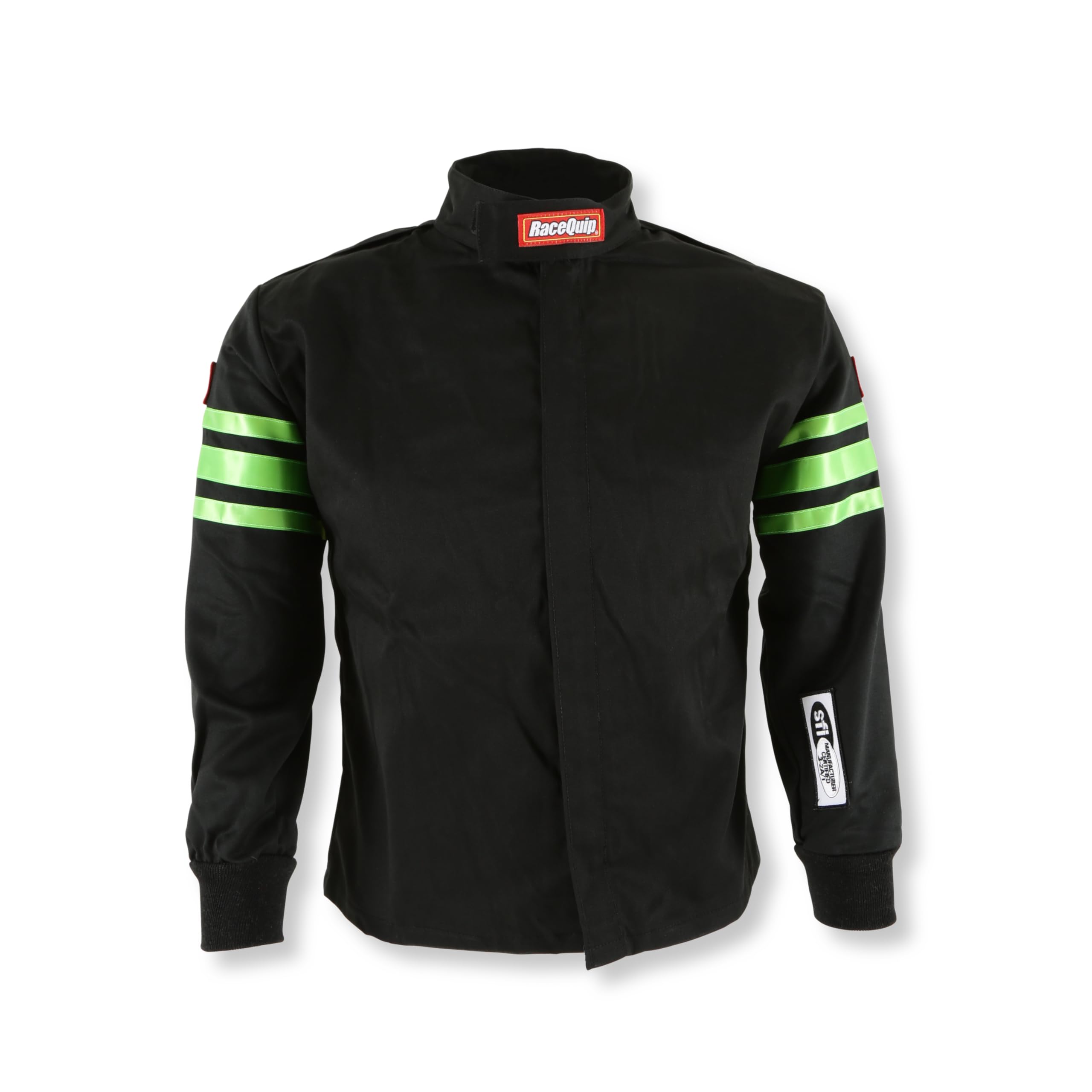 Pro-1 RaceQuip Driving Jacket - SFI 3.2A/1 - Green Trim - Youth Small