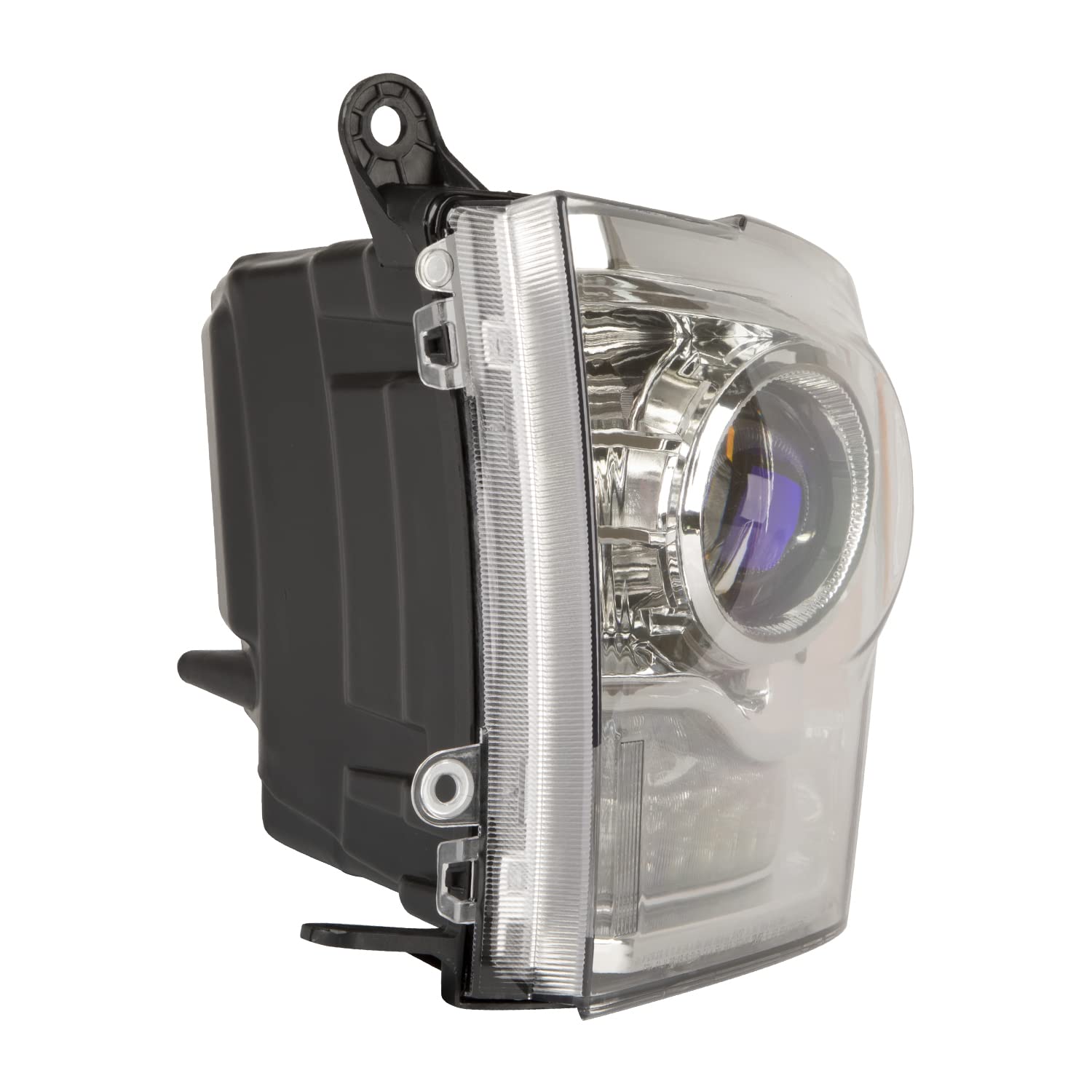 Left TYC Headlight Assembly Compatible with 2013-2015 Dodge Ram 1500 Pickup