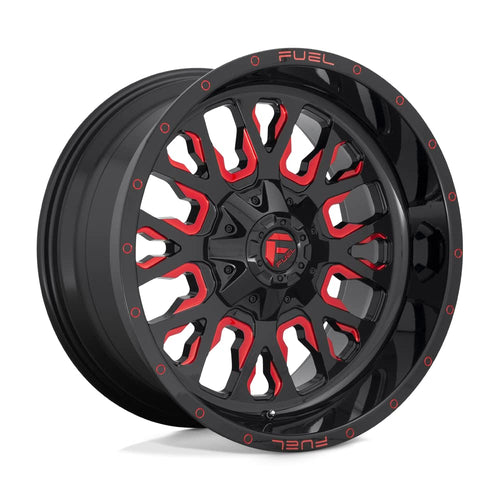 1PC Fuel D612 22X10 6X135/5.5 GL-BLK-RTTC -19MM - D61222009846