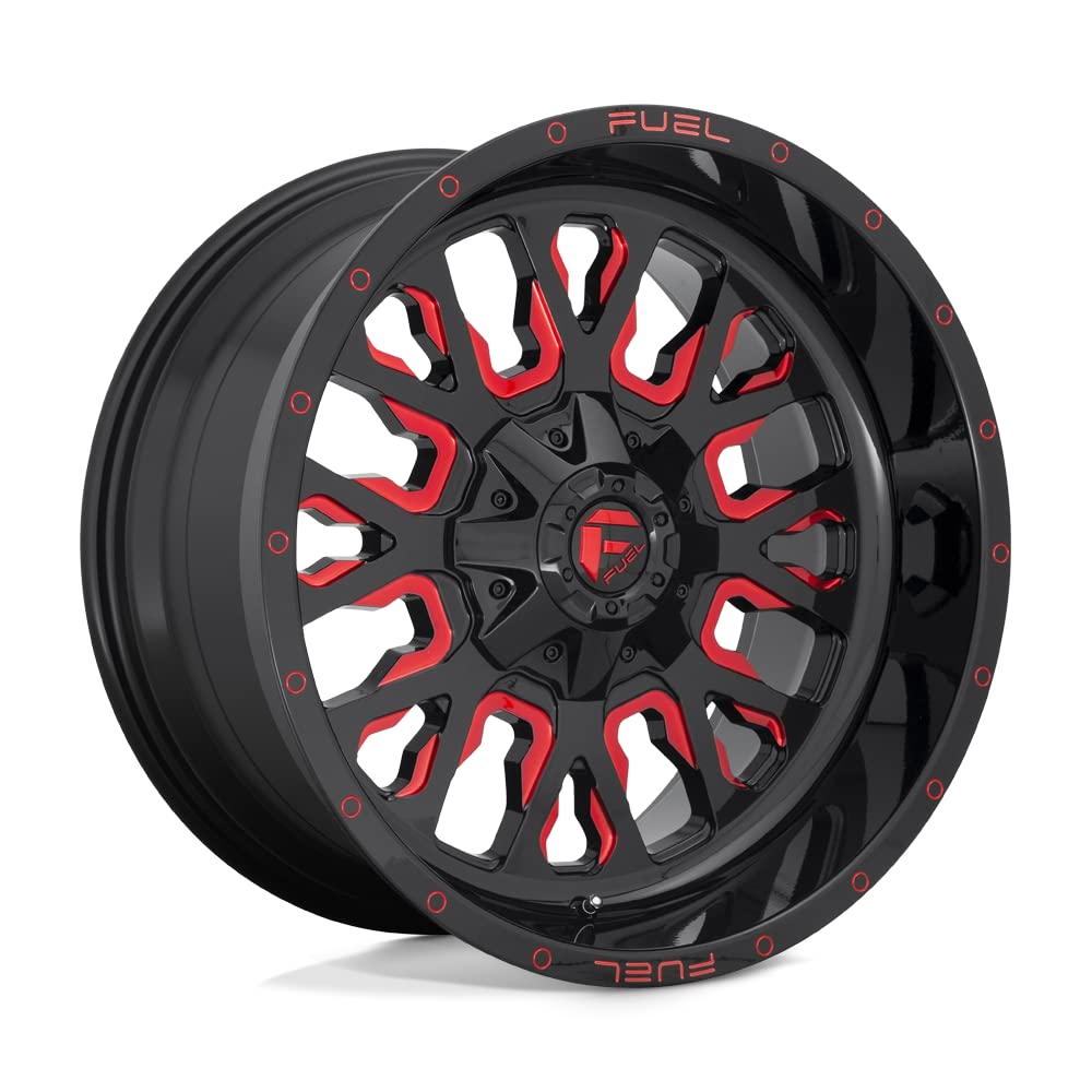 1PC Fuel D612 20X10 6X135/5.5 GL-BLK-RTTC -18MM - D61220009847