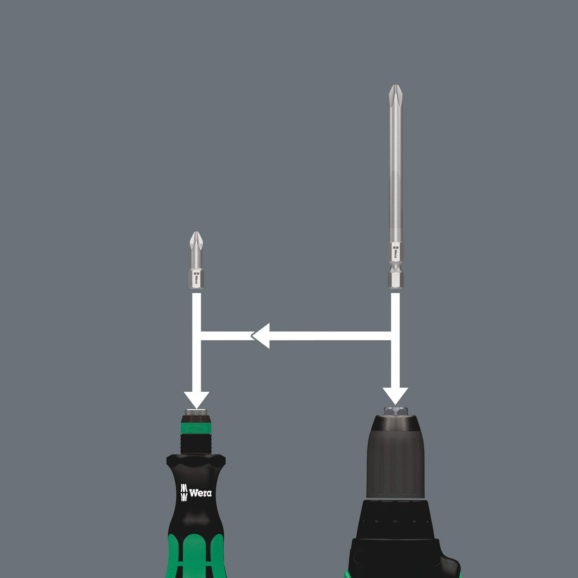 Wera - Kraftform Kompakt 62 Bitholding Screwdriver and Pouch Set, 33-Pieces 5059297001