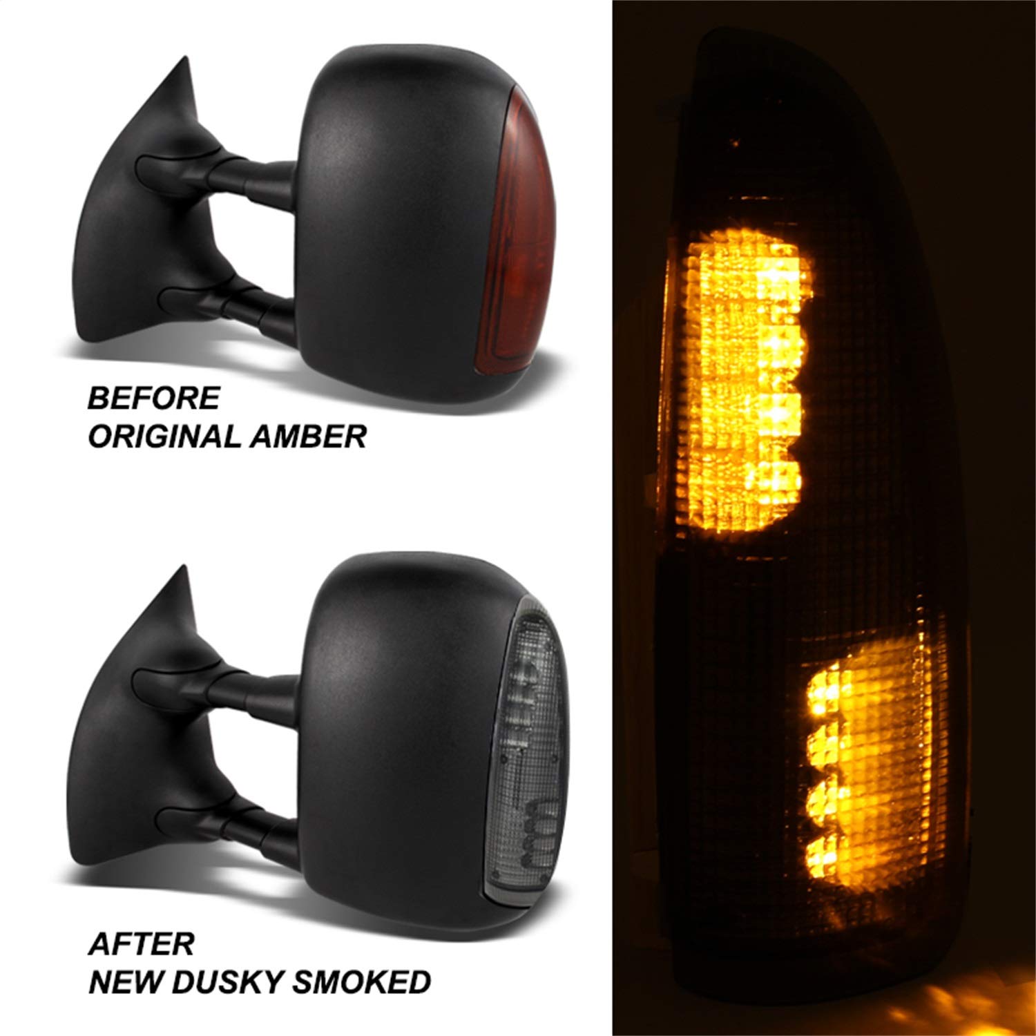 LED Mirror Signal Lens Xtune (ACC-LED-FDSD99-MR-SM)