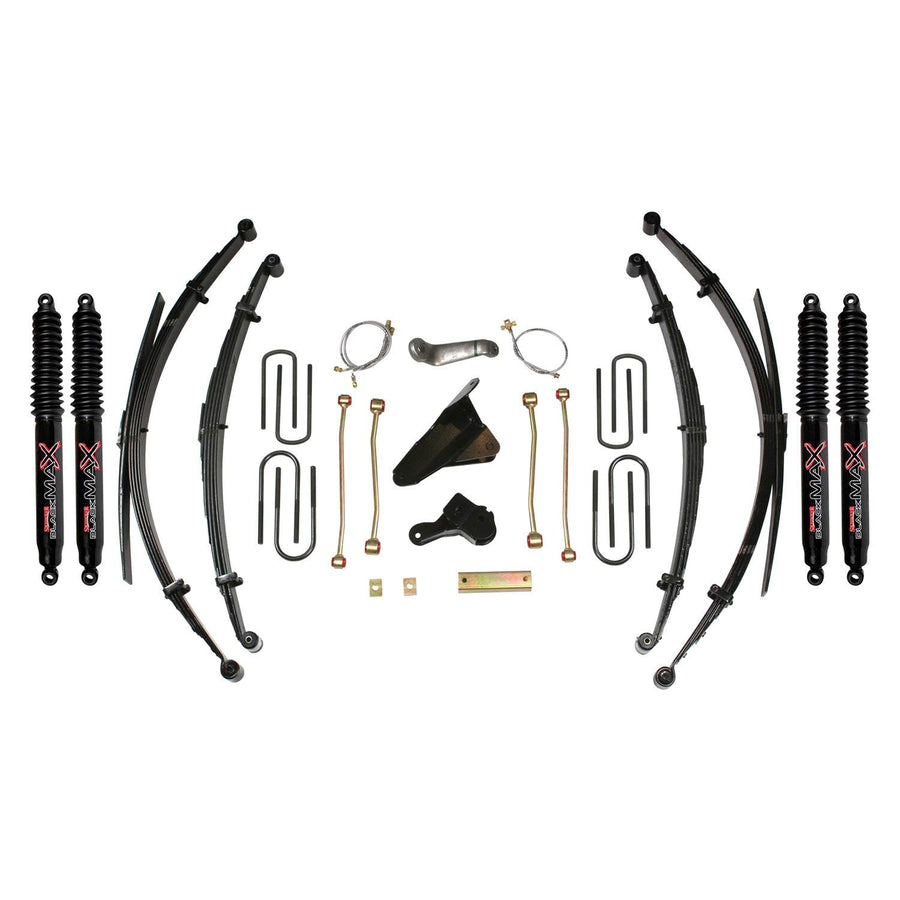 Skyjacker Suspension Lift Kit F9852MKS-AB w/Shock Black MAX Shocks 8 in. Lift