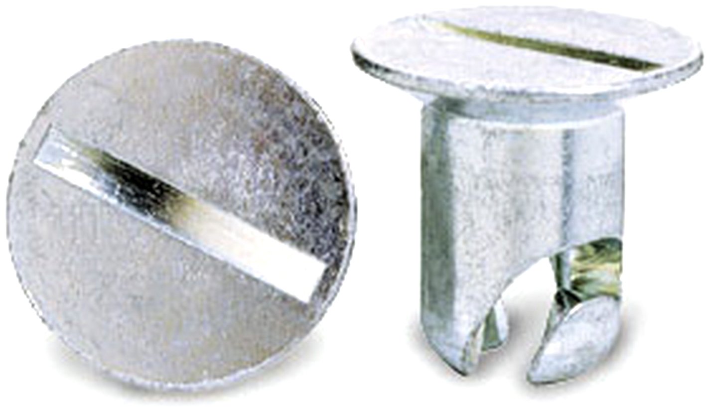 Flush Moroso Quick Fasteners, 7/16 x .550", Steel, Silver
