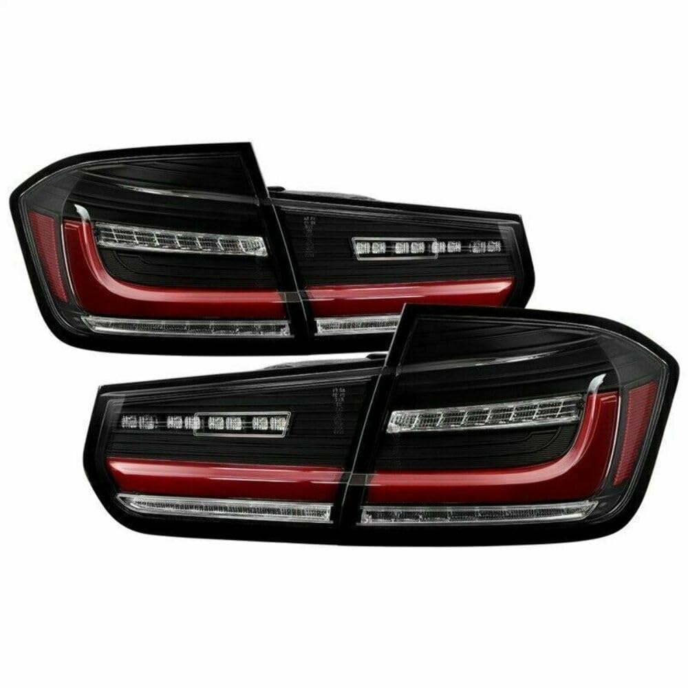 LED Tail Lights Spyder (ALT-YD-BMWF3012-SEQ-BK)