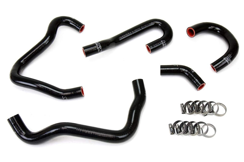 Black HPS 57-1414-BLK Silicone Heater Hose Kit (Coolant)