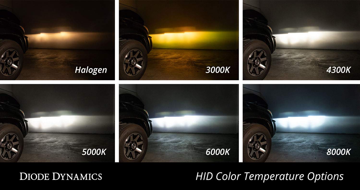 Diode Dynamics D2H Replacement HID Bulbs (pair), 3000K