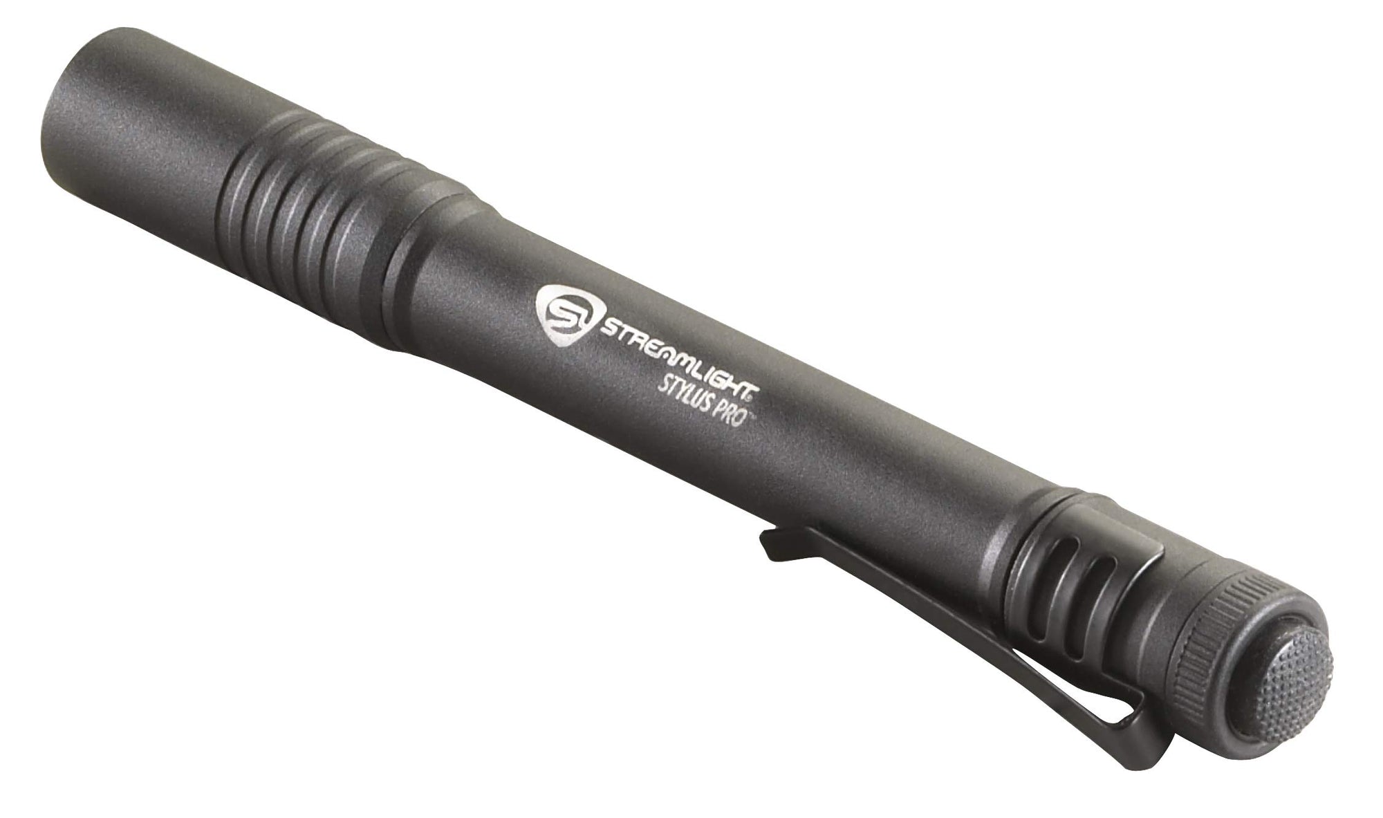 Stylus Pro Streamlight 100-Lumen Penlight with 2 AAA Alkaline Batteries, Black