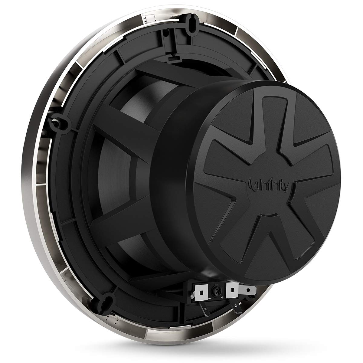 Infinity 622MLT Marine INF622MLT 6.5h RGB LED Coaxial Speakers - Titanium