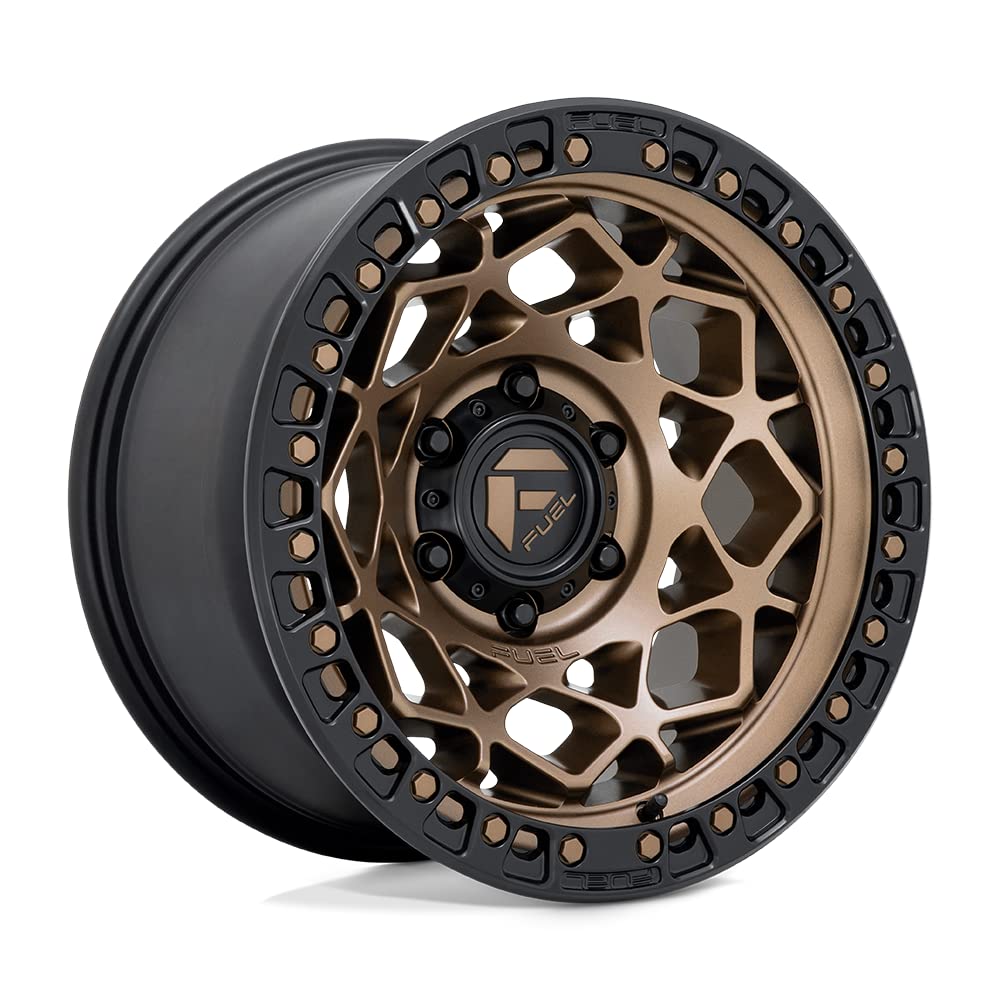 D785 UNIT FUEL OFF-ROAD 17X9, 6X5.5, 4.53, 12mm BRONZE WITH MATTE BLACK RING - D78517908445