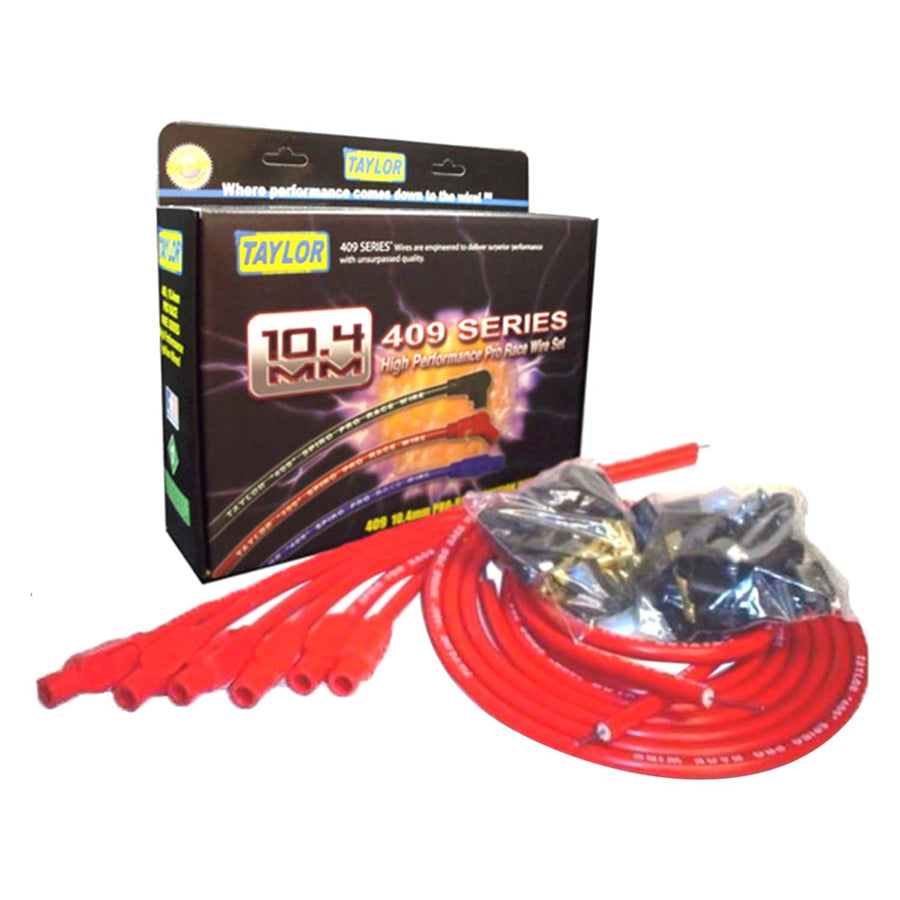 409 Taylor Cable Spiro-Pro univ 6 cyl 180 red 79245