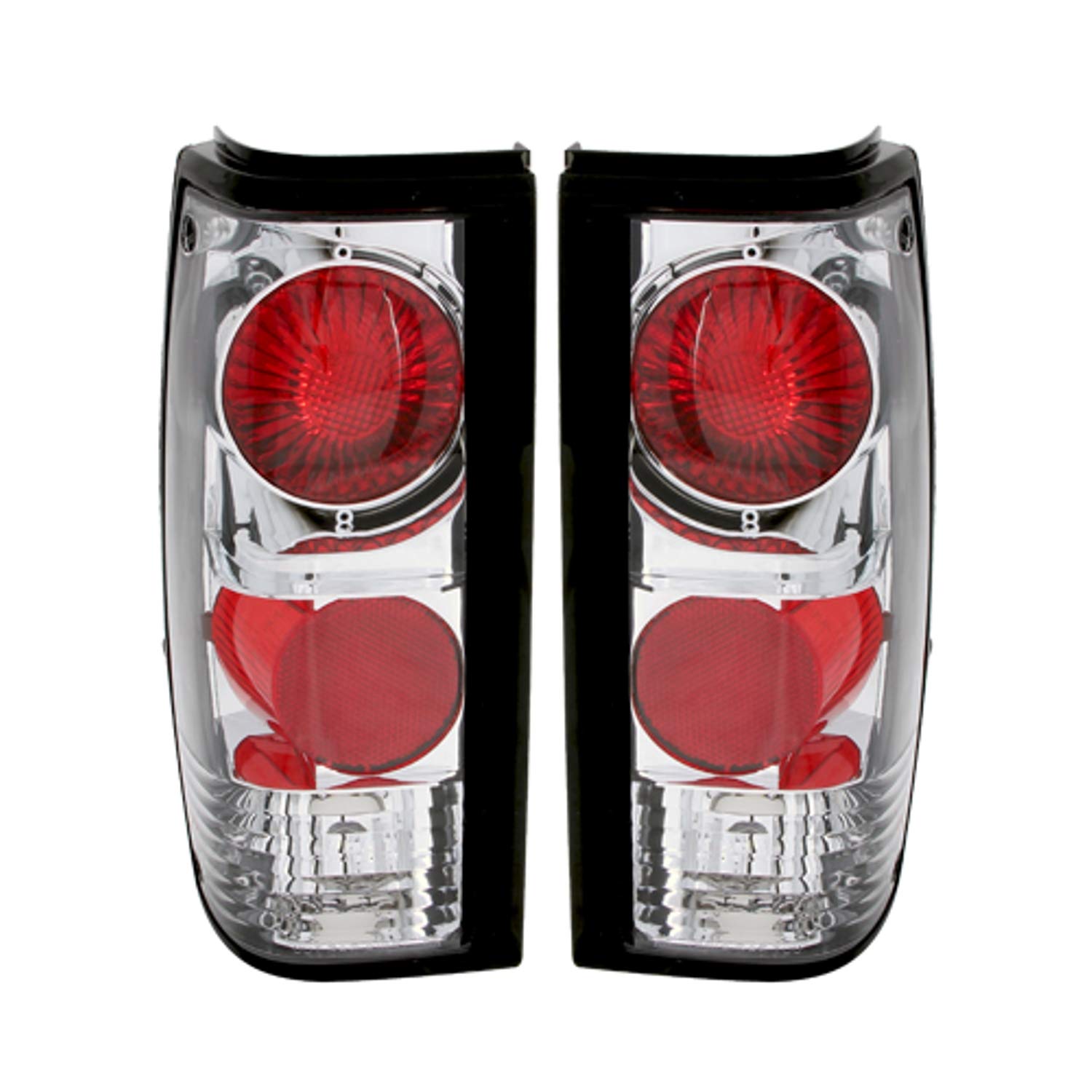 GMC Envoy Anzo USA 211091 Chrome Tail Light Assembly - (Sold in Pairs)