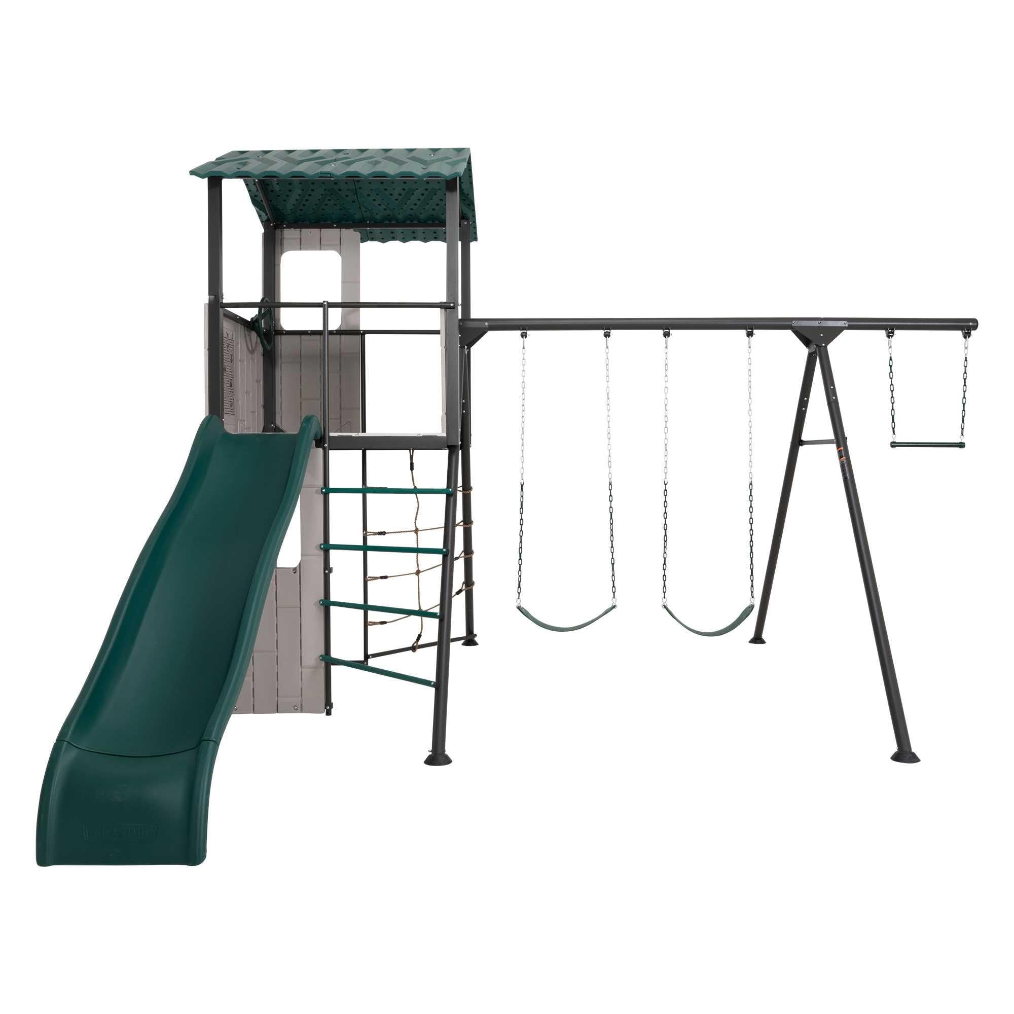 Adventure Clubhouse Lifetime Swing Set Playset
