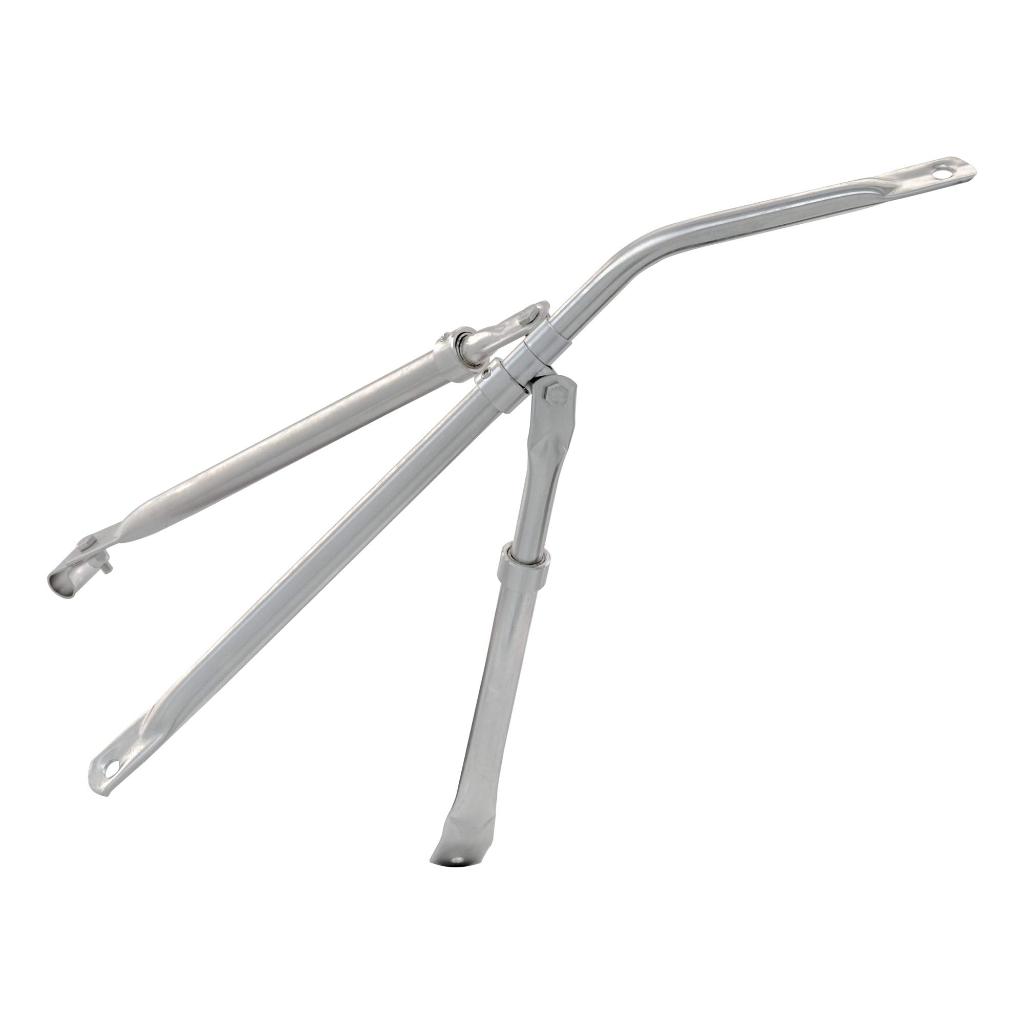Cabover-Mount Retrac 604671 Stainless Steel Convex Safety Mirror Mounting Assembly, Universal Driver or Passenger Side