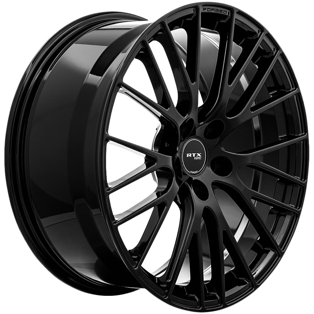 Custom RTX RS04F Wheel - 20x8.5, 35 Offset, 5x114.3 Bolt Pattern, 64.1mm Hub - Gloss Black Rim