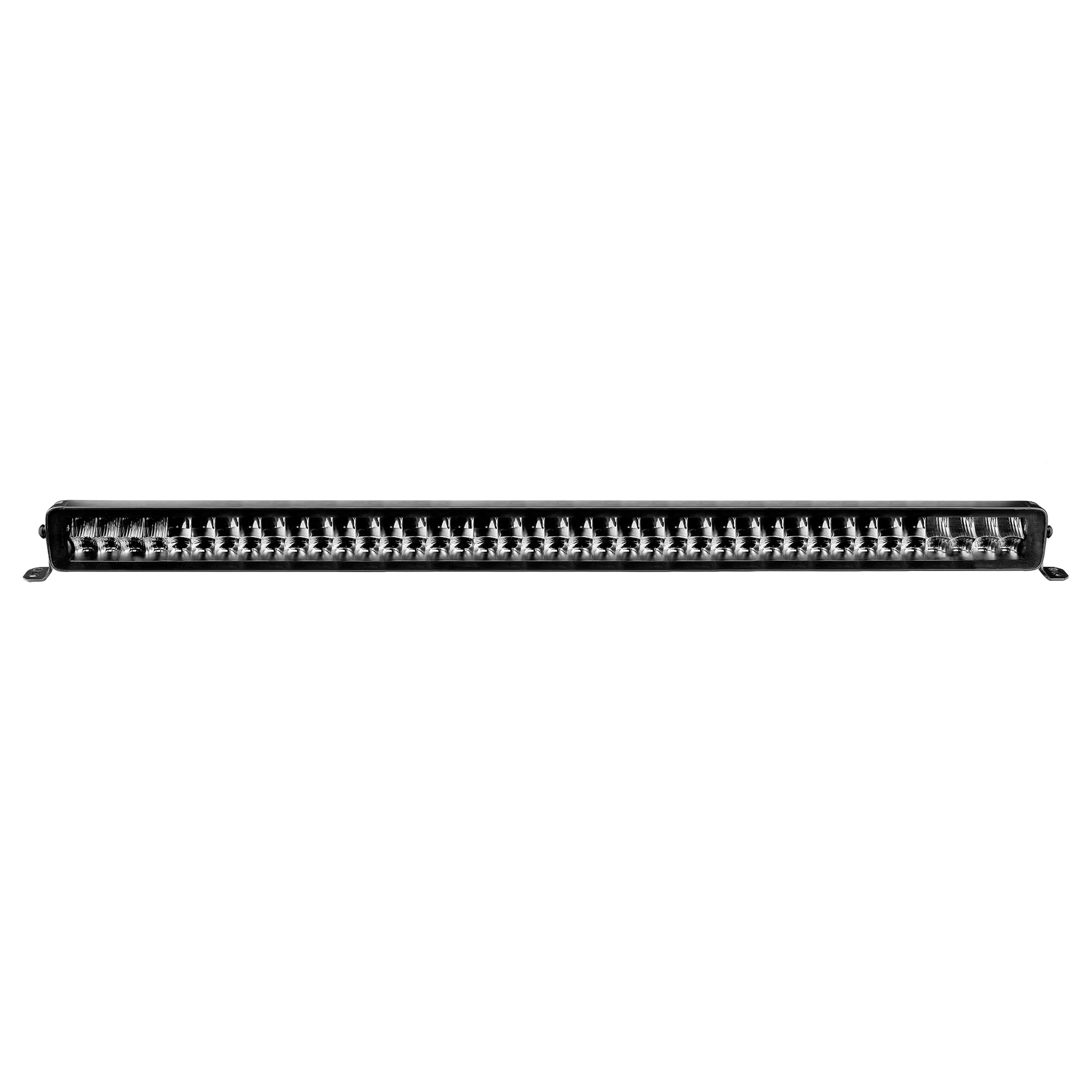 Xplor Lighting: Go Rhino Blackout Series 40" Double Row LED Light Bar | Side & Track Mount, Aluminum, Black | 754004011CDS