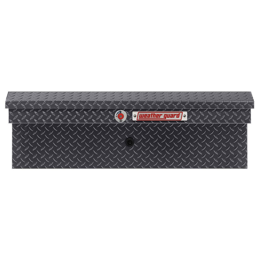 Weather Guard 41in Model 180-6-04 Low Profile Lo-Side Box, Aluminum, Gunmetal Gray, 3.0 cu ft