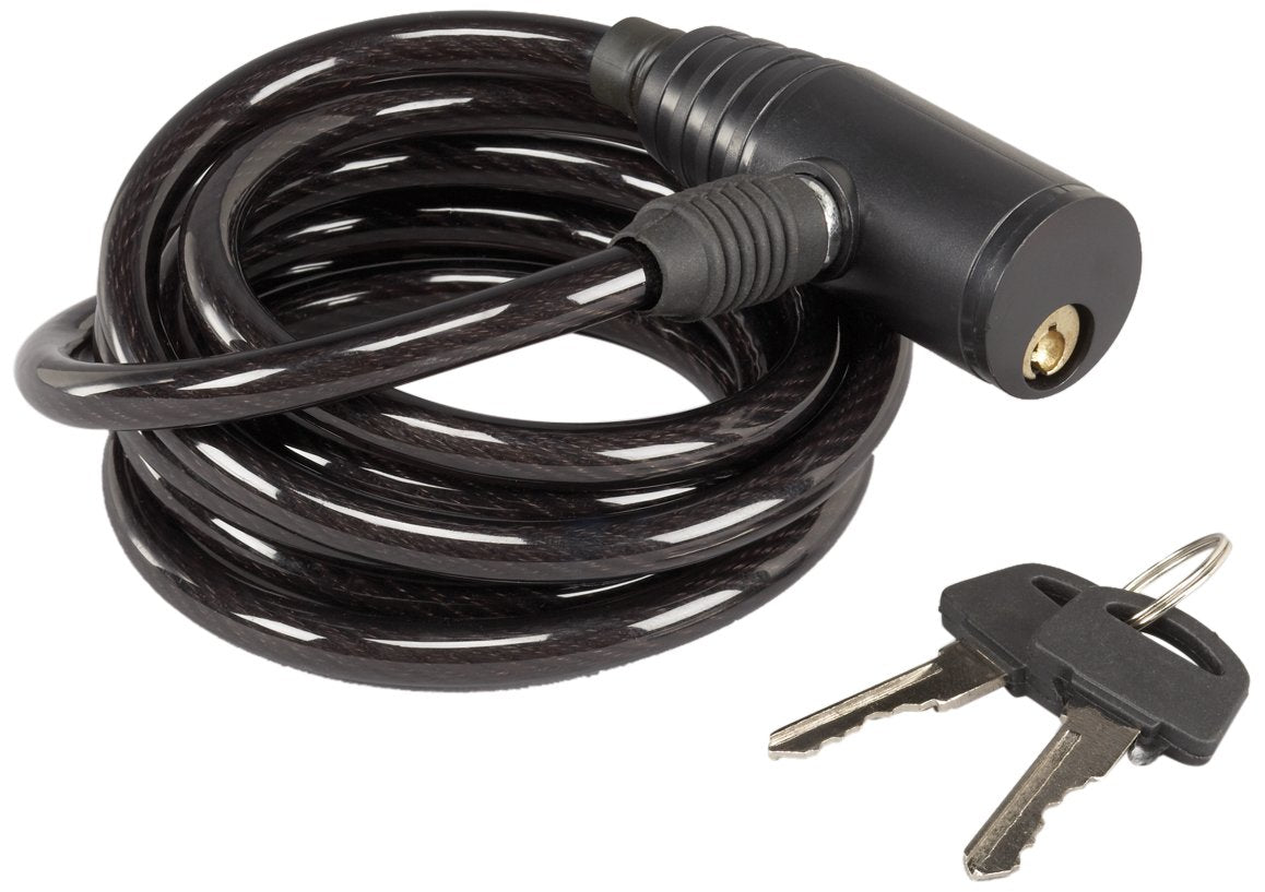 6 ft Hunters Specialties Cable Lock with Key - Hunting Weather-Resistant Heavy Duty Anti-Theft Security Cable for Treestands, Trail Cameras & Outdoor Gear (1 PACK)