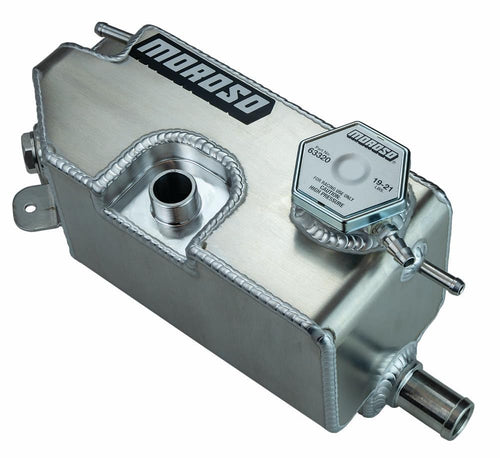 Coolant Expansion Tank Moroso 63799, Fits BMW E30 M3, 1986-91