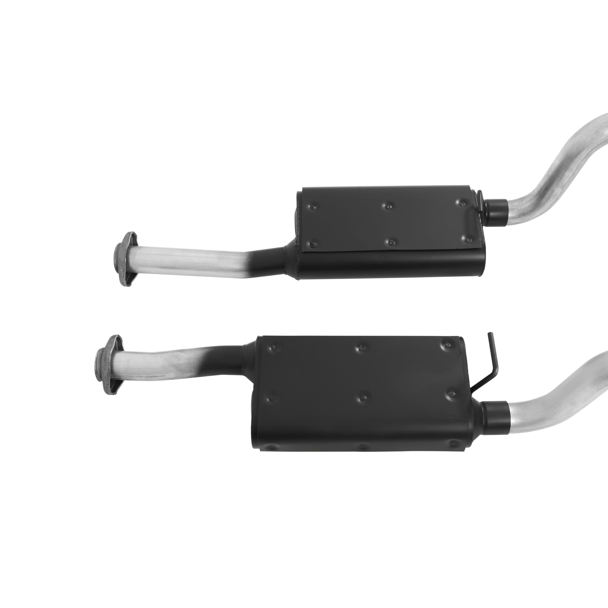 Flowmaster Force II 17203 Cat-Back Exhaust Kit 2.5 Inch Aluminized Steel Polished 304 Stainless Steel Tips Compatible with 1986-1993 Ford Mustang LX 5.0L and 1986 Mustang GT