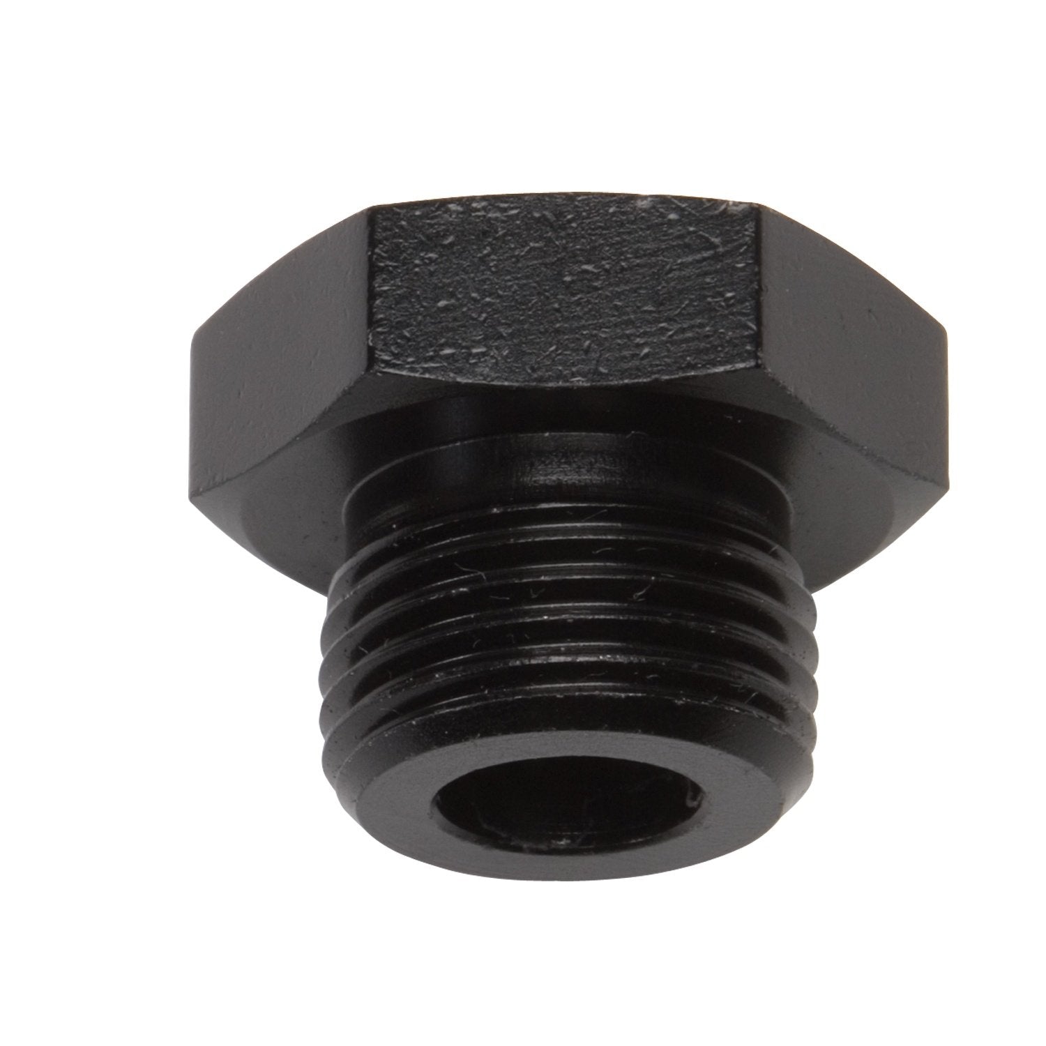 Russell Edelbrock by Edelbrock 660273 Black -6 AN Straight Thread Plug