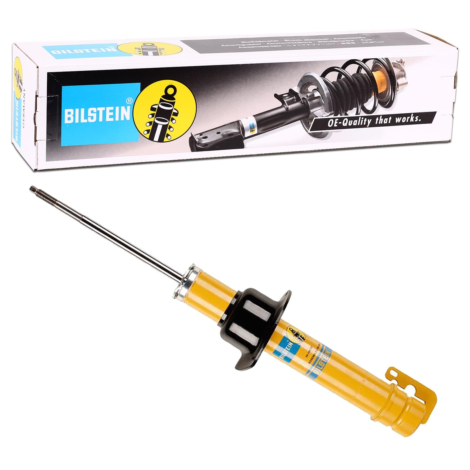 4600 Series Bilstein Front Shock fits 2006 2010 Commander & 2005 2010 Grand Cherokee - Monotube Design, Fade Free Performance