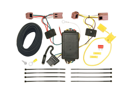 T-One® T-Connector Harness, Tekonsha 4-Way Flat, Compatible with Select Nissan Versa