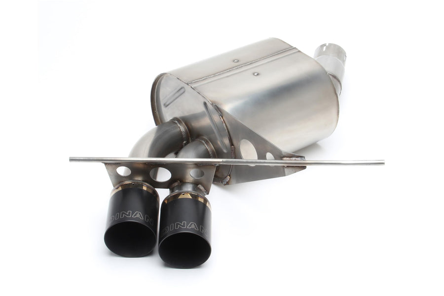 Dinan Free Flow D660-0025-BLK Axle-Back Exhaust - Compatible with 2008-2013 BMW 135i/135is