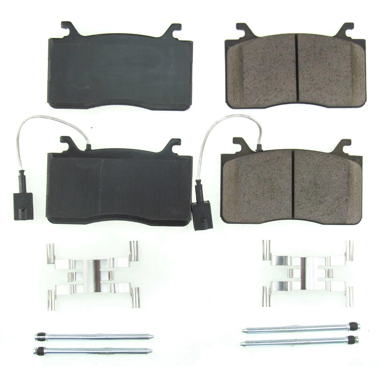Power Stop Front Brake Kit For Giulia Alfa Romeo 2017-23 | Alfa Romeo Stelvio 2018-21 - Ceramic Brake Pads With Installation Hardware, 17-2052