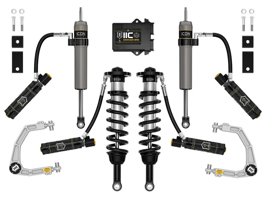 ICON 2.5 Suspension System, 1.25-3.5" Lift Stage 12, Billet, Compatible with 22-23 Toyota Tundra K53202