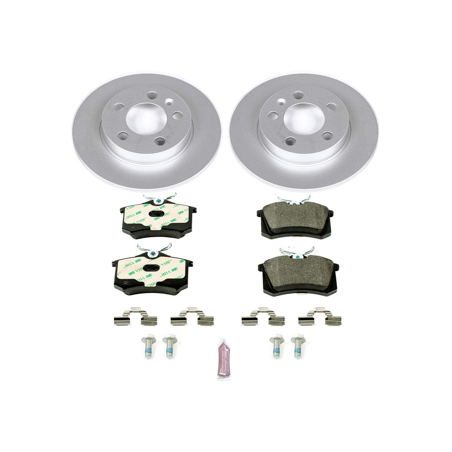 Euro-Stop Brake Kit Power Stop ESK3093 For Audi TT Quattro 2000-2006 [Model Specific]