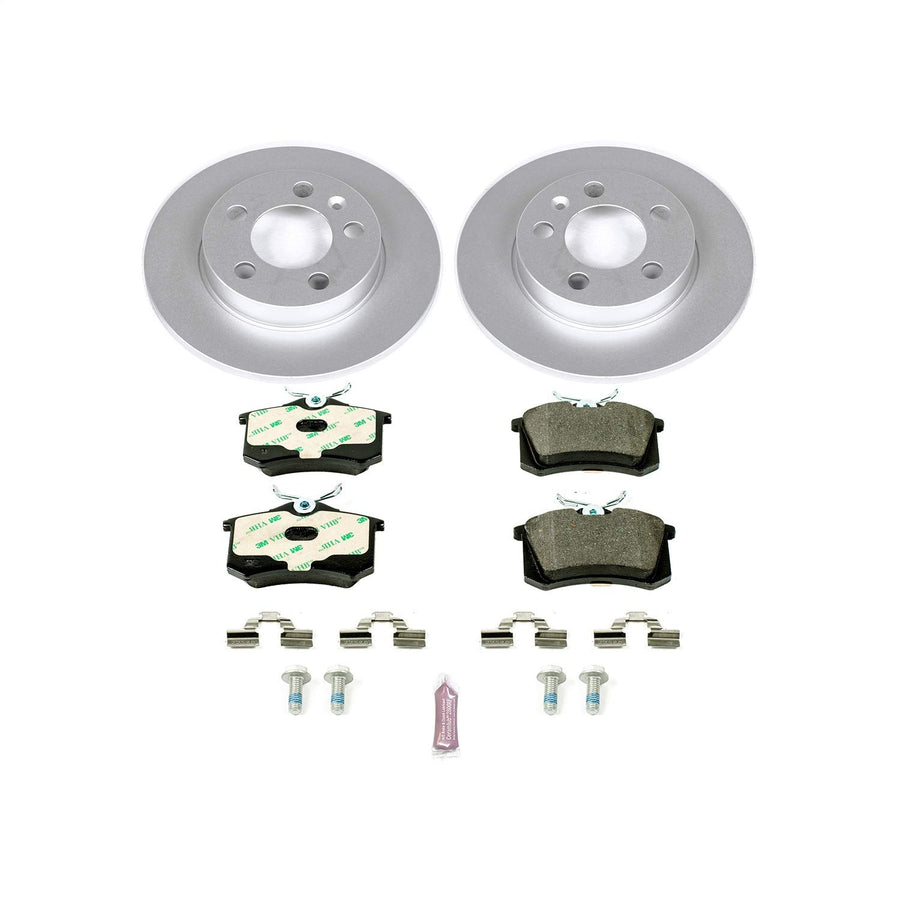 Euro-Stop Brake Kit Power Stop ESK3093 For Audi TT Quattro 2000-2006 [Model Specific]