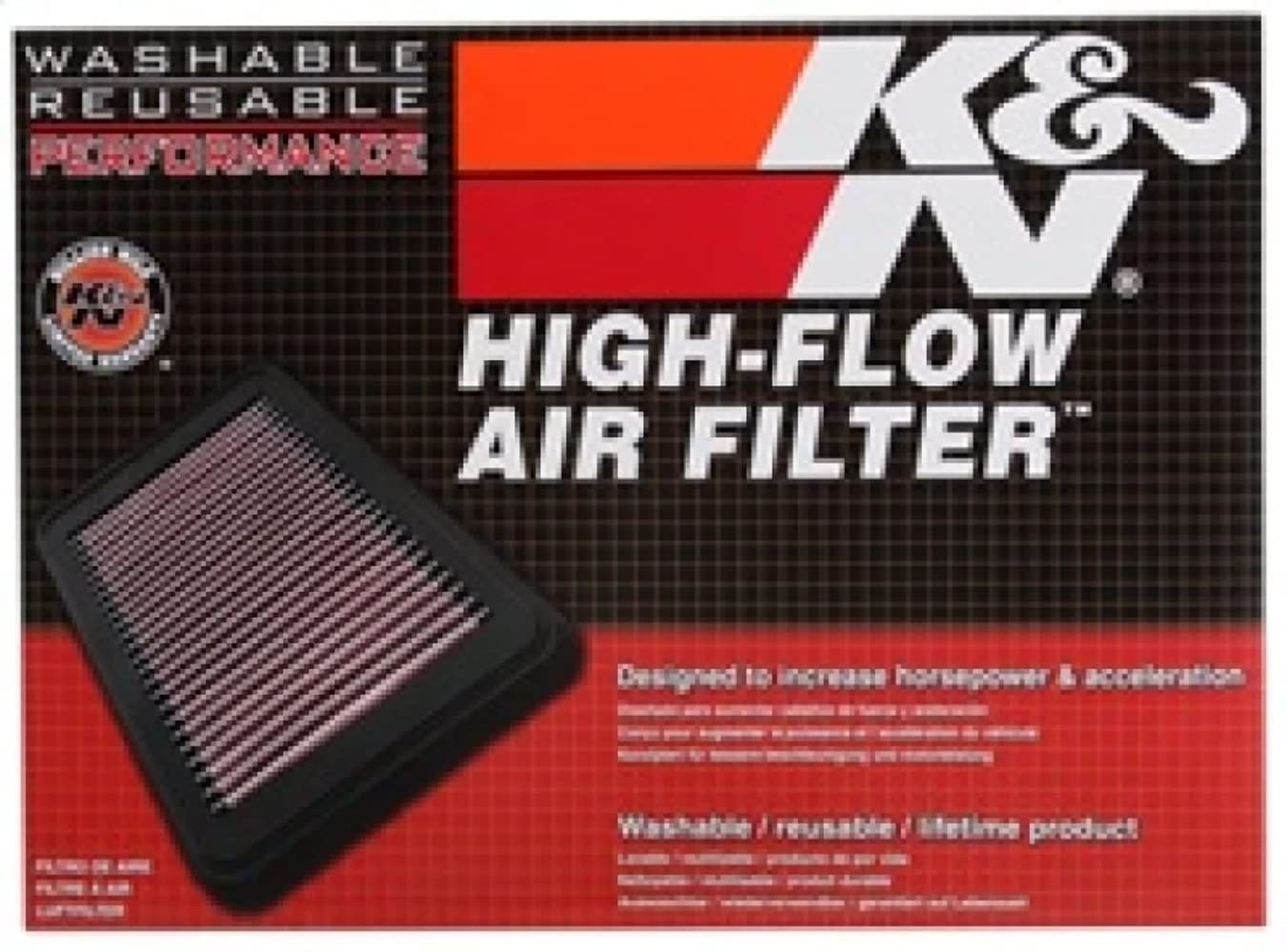 Cadillac CTS K&N Engineering Replacement Air Filter 2.8L 3.2L 3.6L
