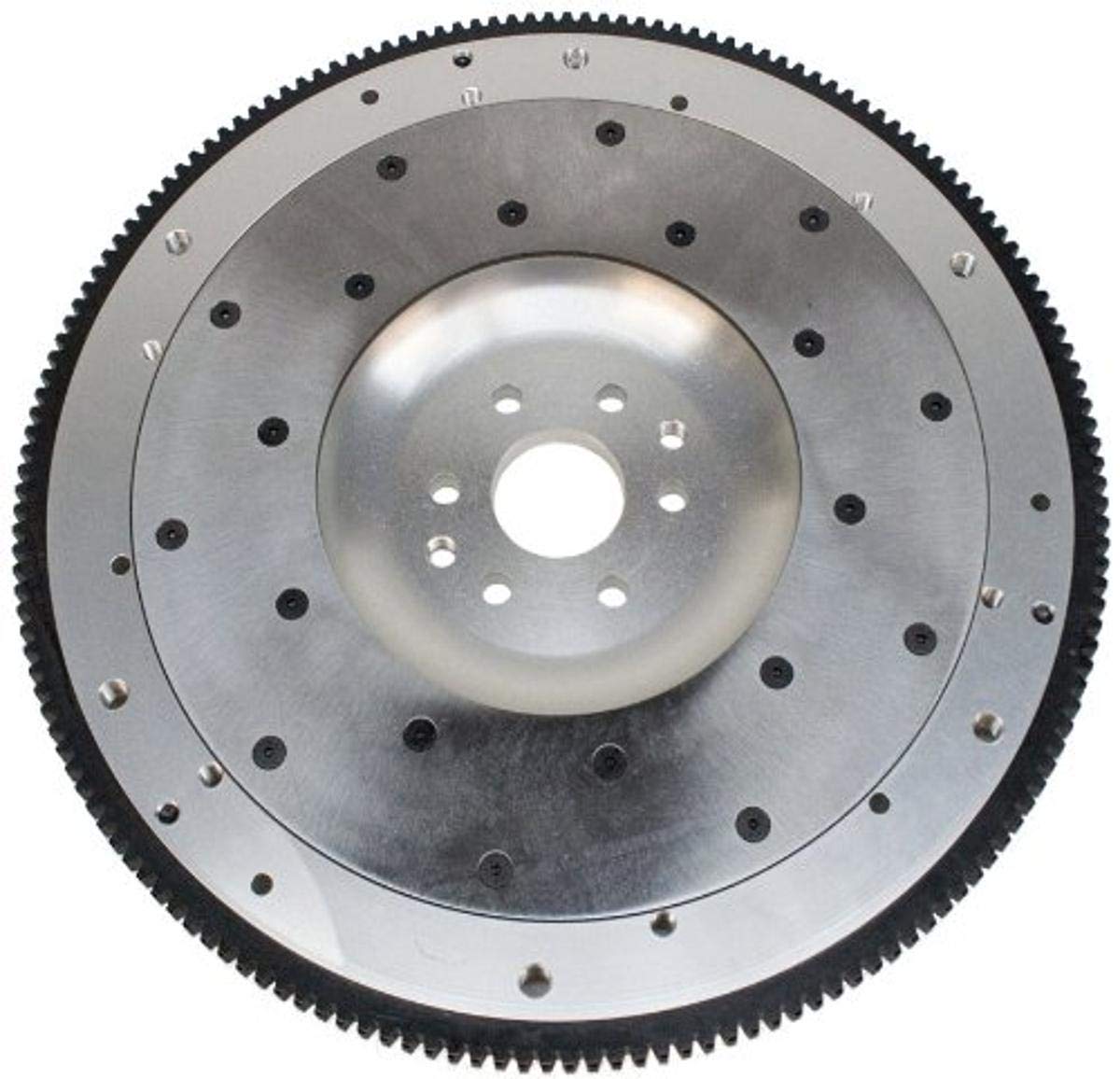 12 lb. PRW 1928101 SFI 6061 T-6 Billet Aluminum 164T 8-Bolt Flywheel with 1045 Steel Friction Plate for Ford 4.6L Modular V8