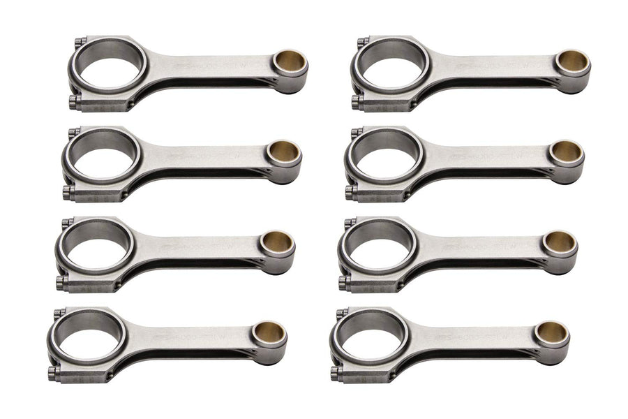 6000SLW Eagle H-Beam Connecting Rods: Chevrolet, small block (set of 8) - 2.000" rod
