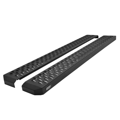 27-74705 Westin Textured Black Grate Steps Running Boards 54 inches Textured Black Running Boards