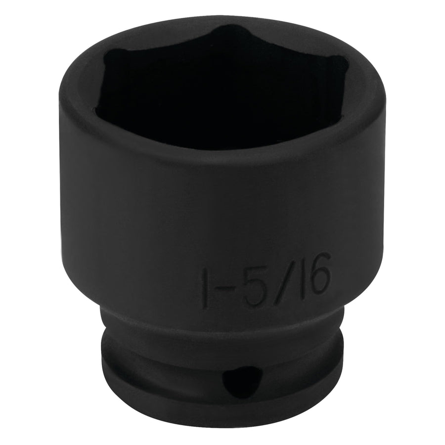 1/2-Inch Drive Performance Tool M818 1-5/16-Inch Impact Socket - Heavy Duty Socket for High Torque Applications with Industrial-Grade Strength and Durability