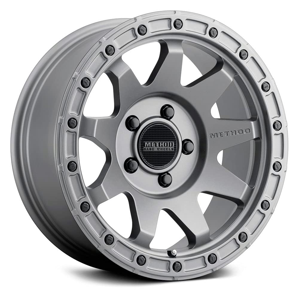 317 Method Race Wheels Custom Wheel - 17x8.5, 0 Offset, 5x127 Bolt Pattern, 71.5mm Hub - Gloss Titanium Rim