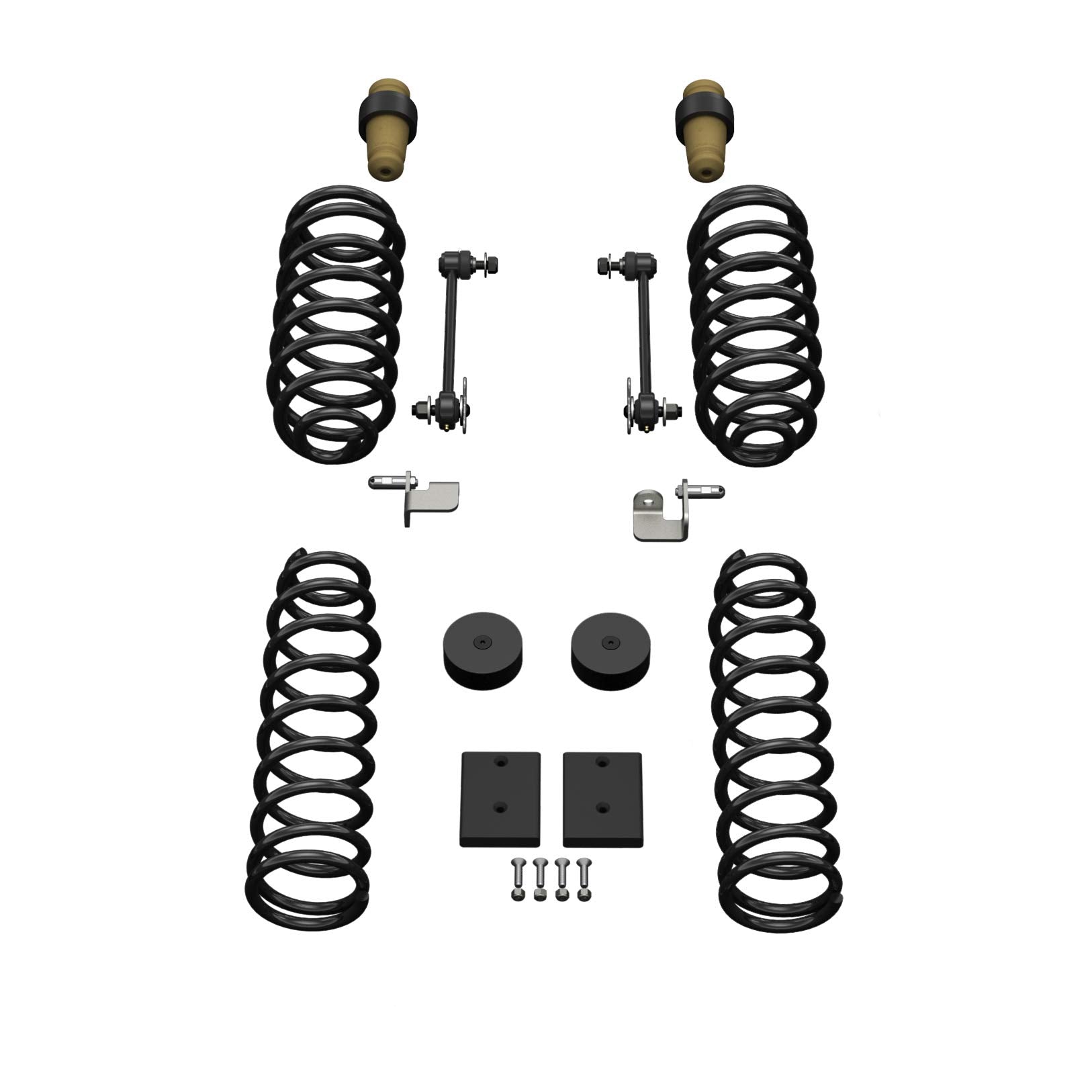 Suspension System TeraFlex 1311000 (07-17 Jeep JK Wrangler 4 Door, Sport S/T 1), 1 Pack