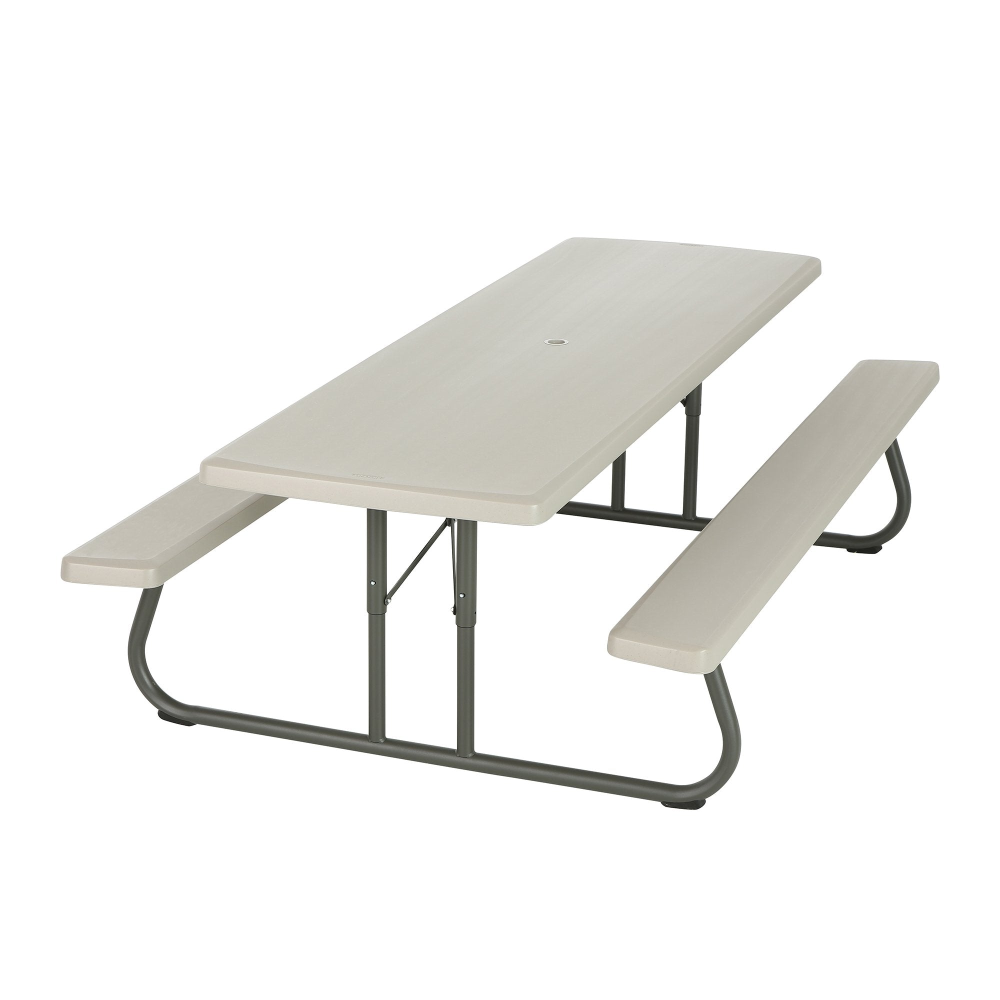 Folding Picnic Table and Benches, Lifetime 8'