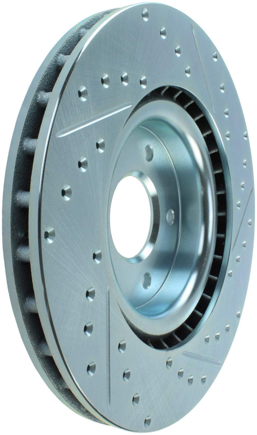 Front Right StopTech 227.42076R Select Sport Drilled and Slotted Brake Rotor