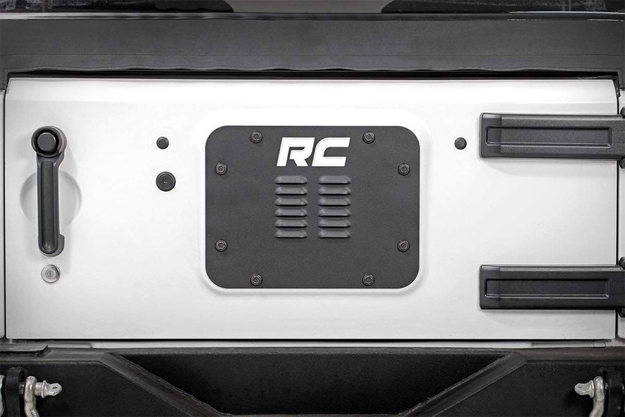 Rough Country Vent Cover Tailgate for 2007-2018 Jeep Wrangler JK - 10514
