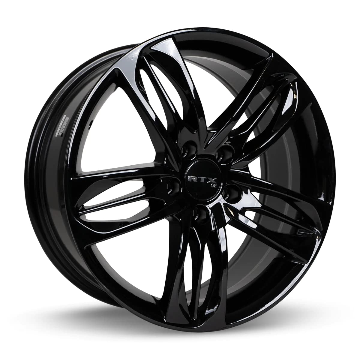 MINATO RTX Custom Wheel - 19x8.5, 45 Offset, 5x114.3 Bolt Pattern, 64.1mm Hub - Satin Black Rim