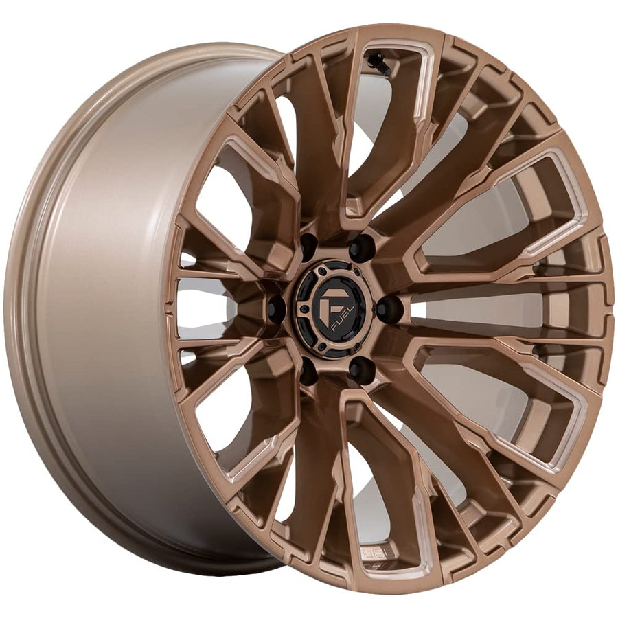 D850 Rebar 6 Fuel 17x9 6x5.5" -12mm Bronze Wheel Rim 17" Inch D85017908445