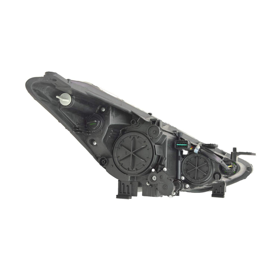 Left TYC Headlight Assembly Compatible with 2013-2017 Hyundai Elantra