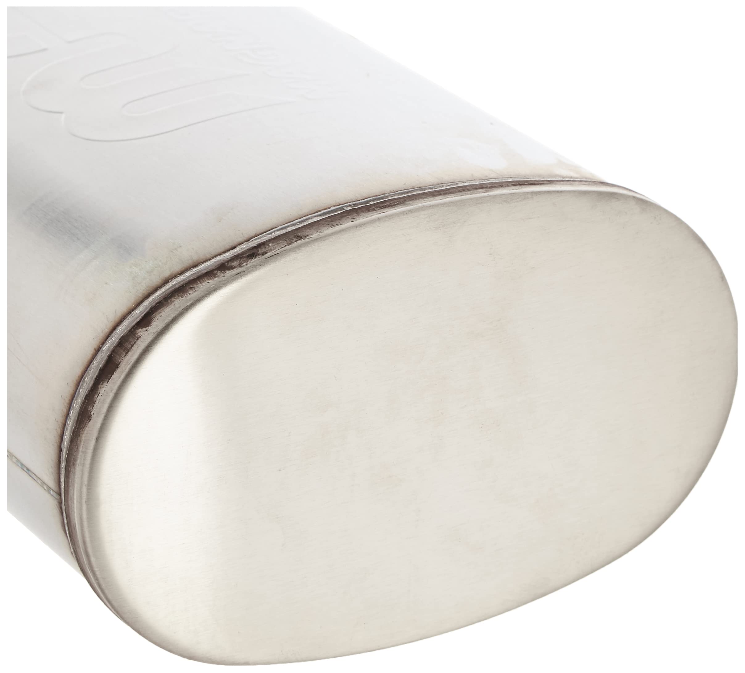 Performance MagnaFlow Exhaust Muffler 14210: 2.5"/2.5" Inlet/Outlet, 5x8x14" Oval, Stainless Steel, Brushed Finish