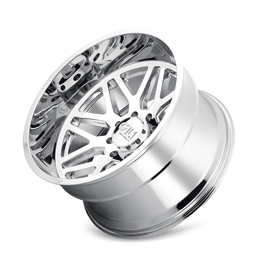 CALI OFF-ROAD 9115 Invader Chrome 20X10 6-135 -25MM 87.1MM
