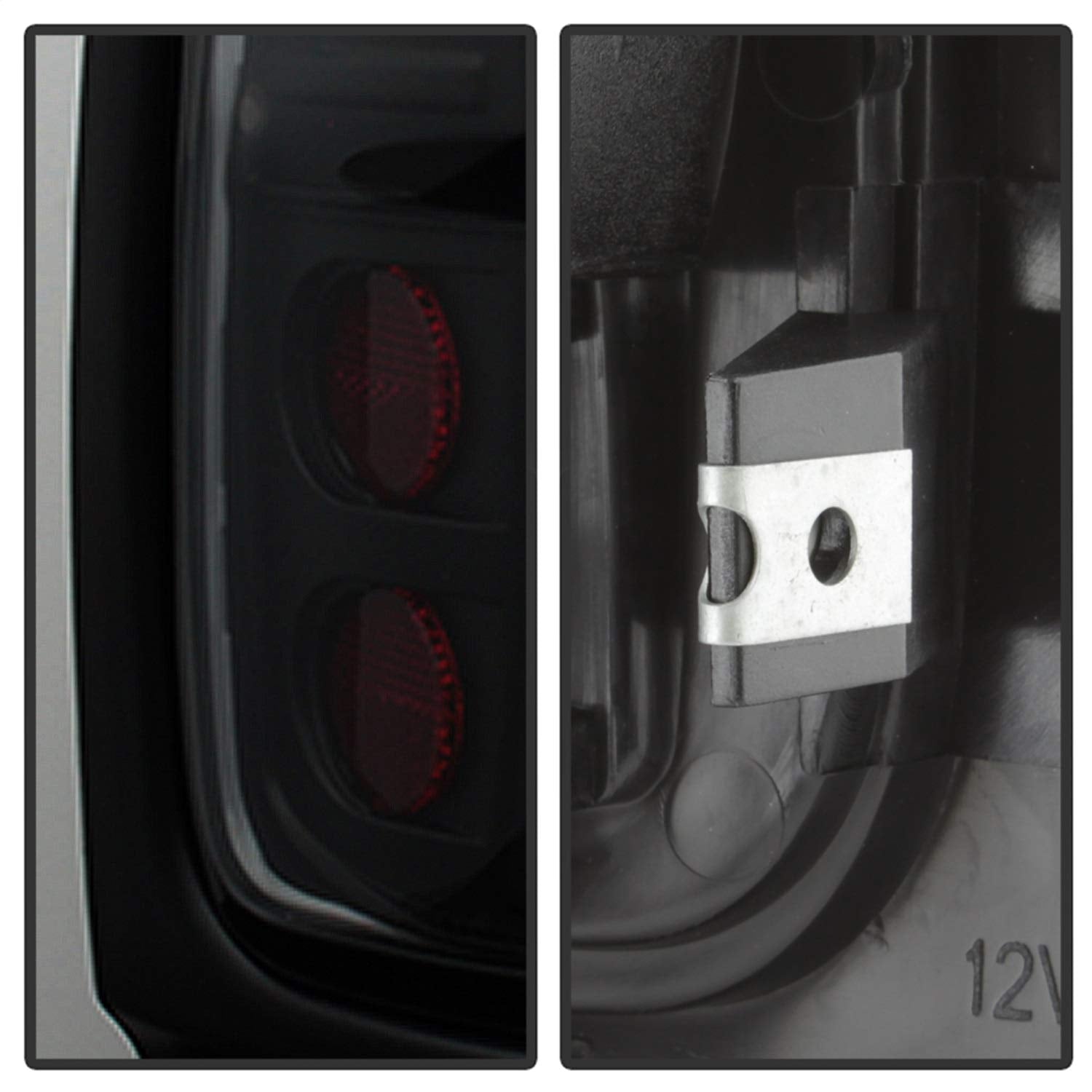 xTune SPYDER (9038860) Dodge Ram 1500 94-01 Tail Lights - Light Bar LED - Black ALT-ON-DRAM94V3-LBLED-BK