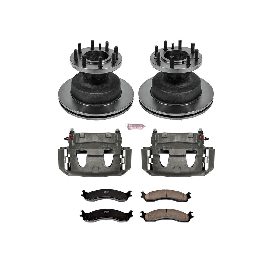 Power Stop Front KCOE5084 Replacement Brake Kit (with Calipers)